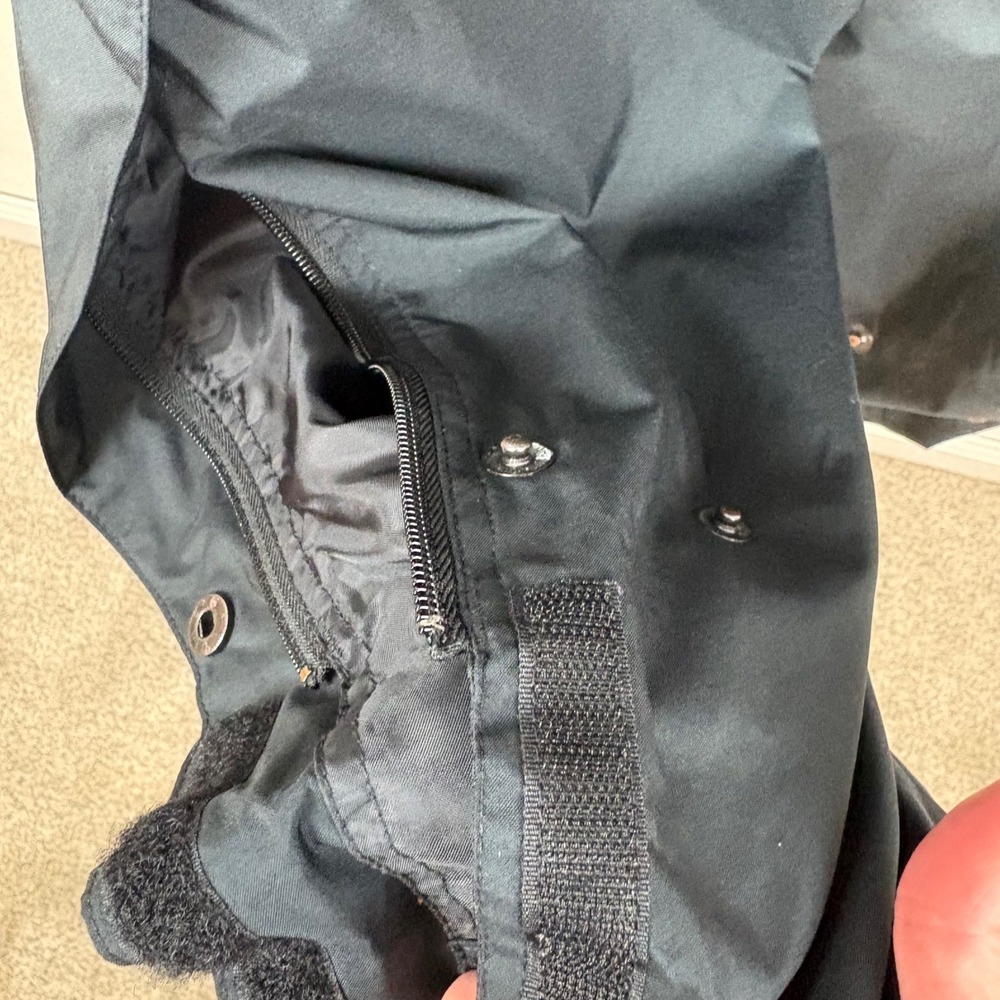 FootJoy DryJoys Mens Large Black Waterproof Golf Rain Pants Performance Trousers - Picture 8 of 8